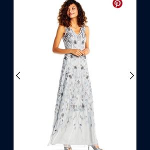 ❤️ Adrianna Papell Formal Dress Gown Size 6